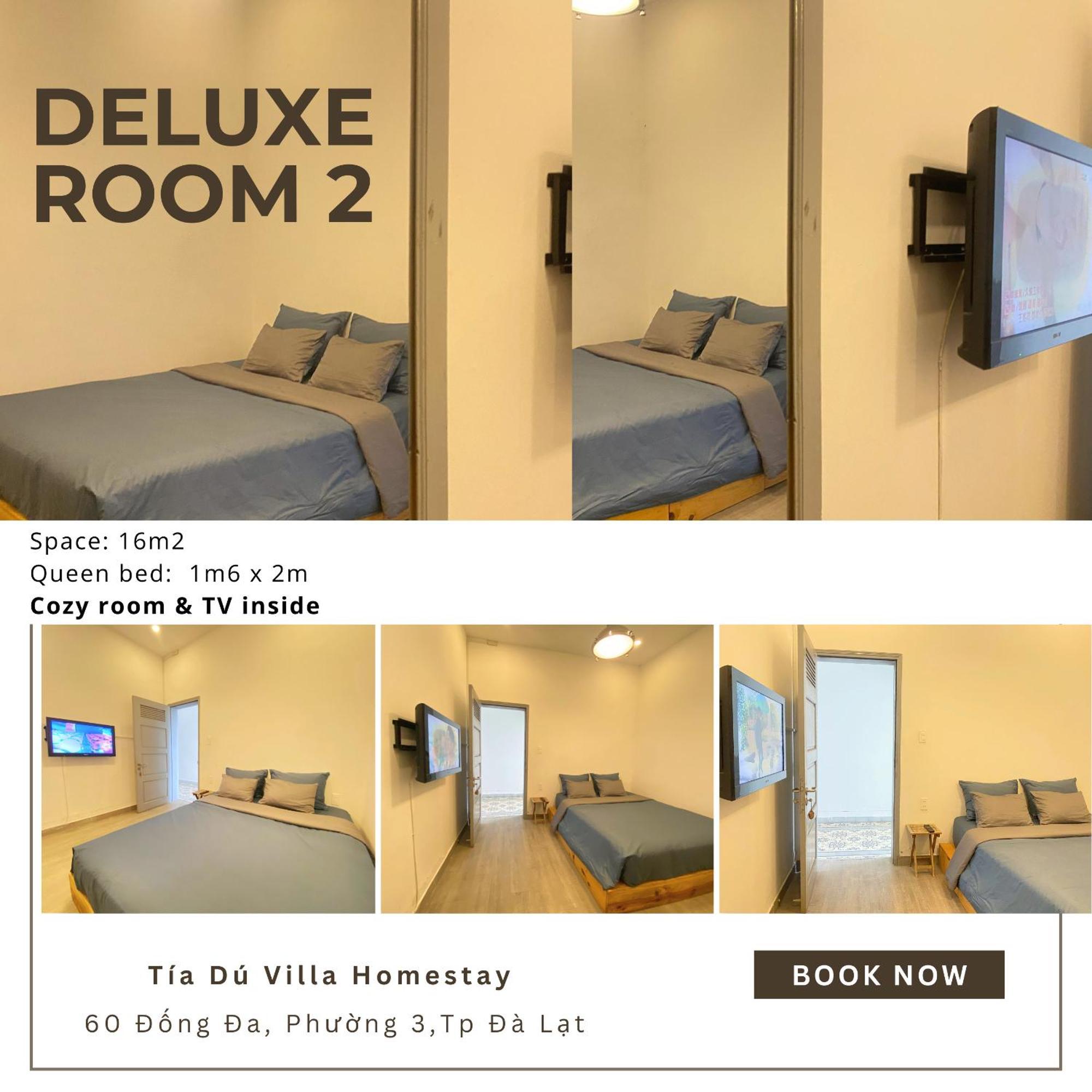 Tia Du Villa Homestay Da Lat Zewnętrze zdjęcie