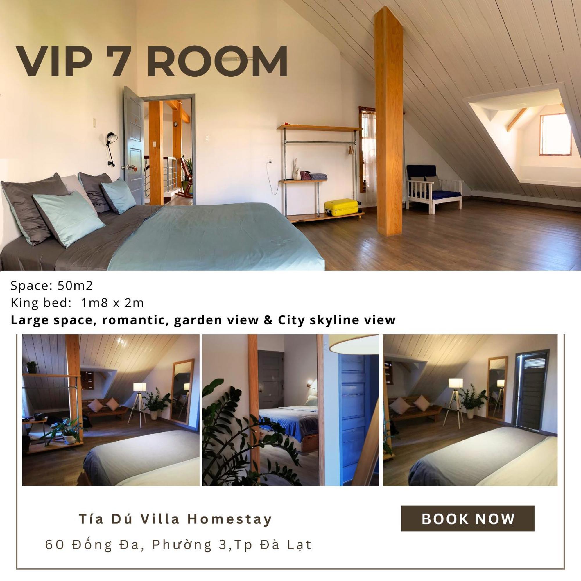 Tia Du Villa Homestay Da Lat Zewnętrze zdjęcie