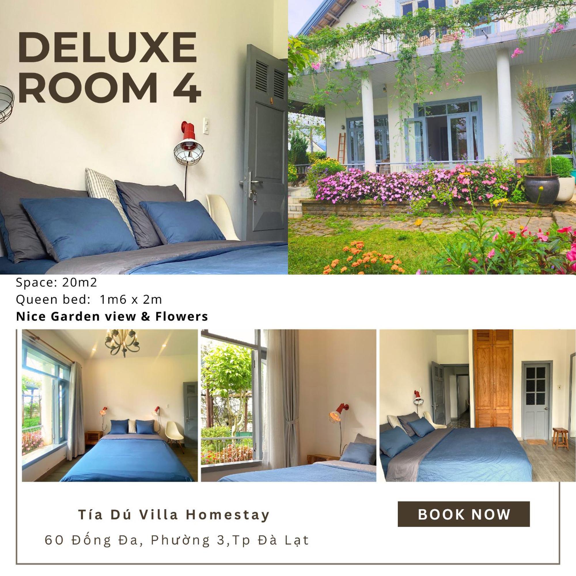 Tia Du Villa Homestay Da Lat Zewnętrze zdjęcie